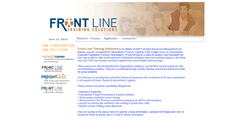 Desktop Screenshot of frontlinetrainingsolutions.com.au